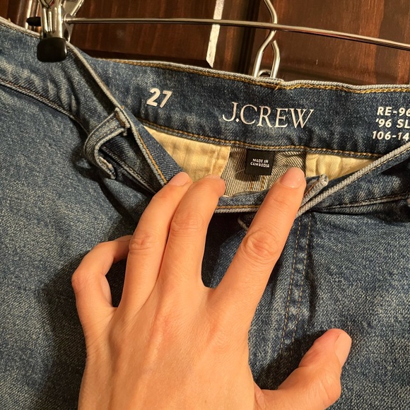 J. Crew Women's Flare Jeans in Blue - Picture 5 of 5